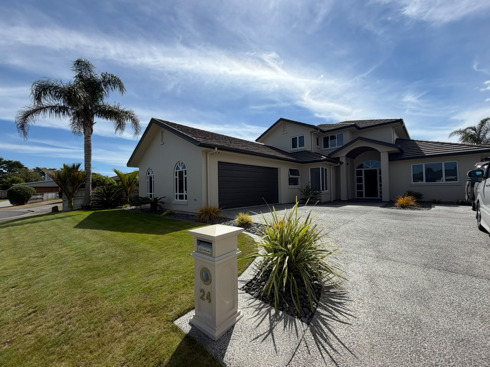 Beautifully painted Waikato home exterior
